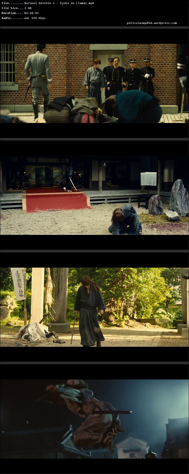 Rurouni Kenshin 2 - Kyoto en Llamas